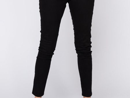 MARGOT LACE SKINNY JEANS BLACK For Cheap