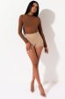 SHE S GOTTA HAVE IT MESH BODYSUIT TAN Online Hot Sale